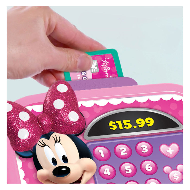 Caisse enregistreuse jouet Spectron Minnie Bowtique avec son - 10 pcs.