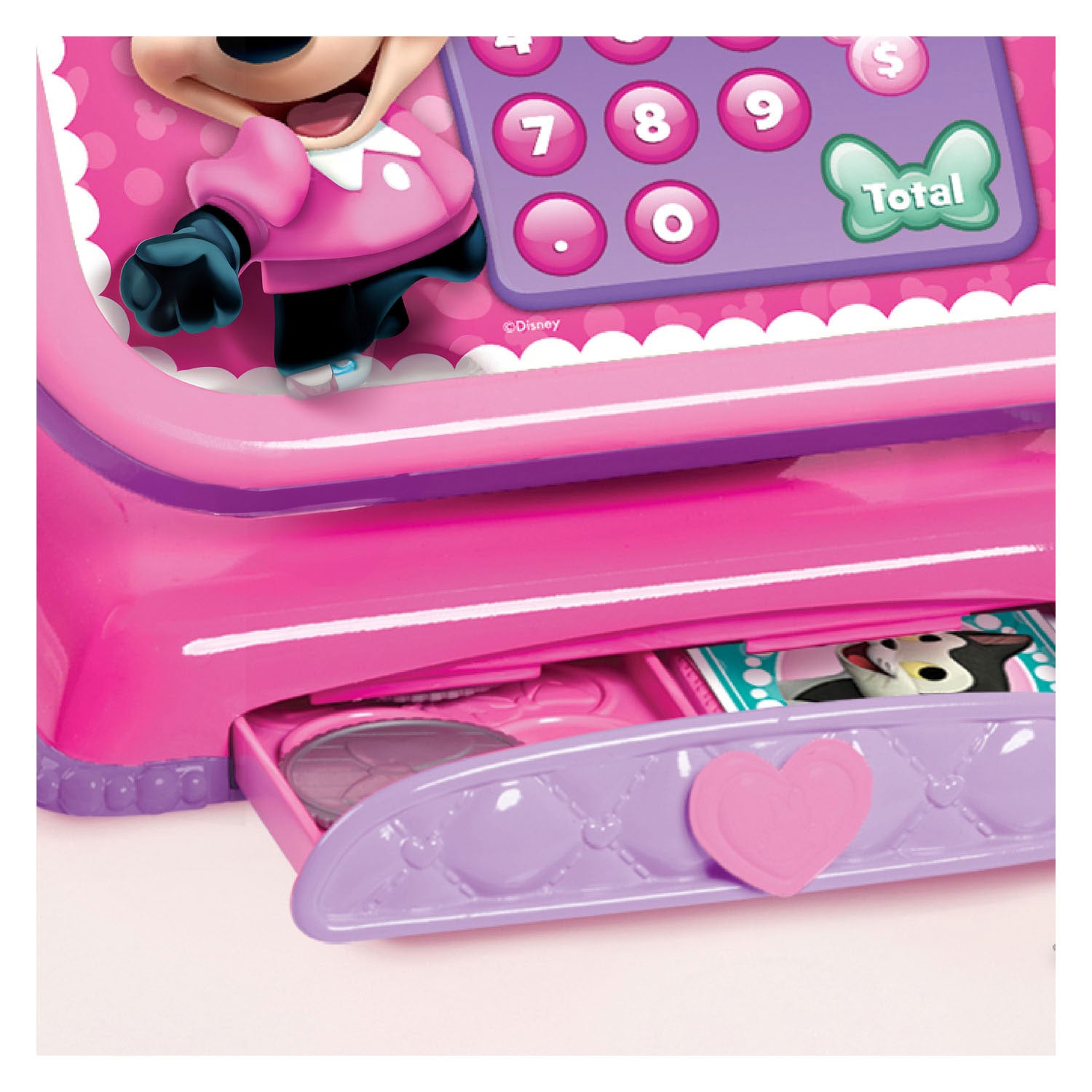 Caisse enregistreuse jouet Spectron Minnie Bowtique avec son - 10 pcs.