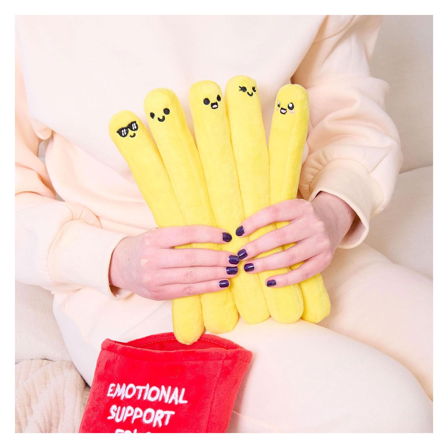 Peluches frites de soutien émotionnel Spectron - 6 pcs.