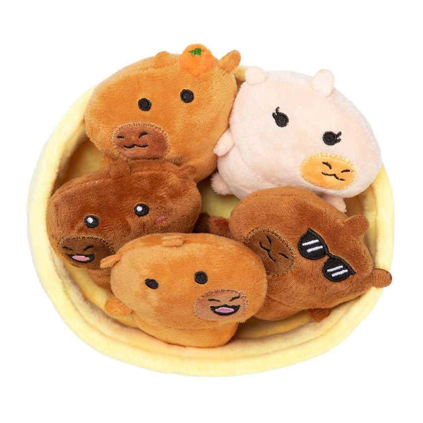 Peluches capybaras de soutien émotionnel Spectron - 6 pcs.