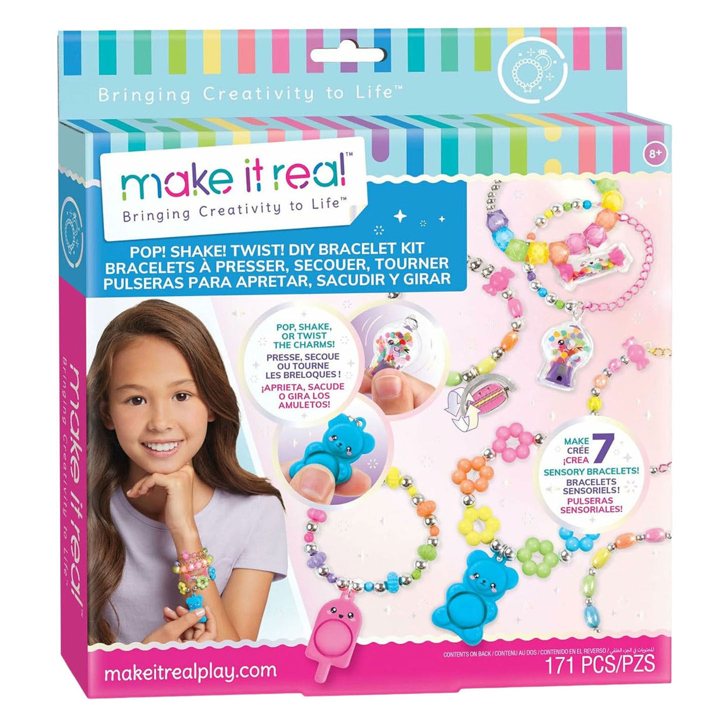 Spectron make it real - créez votre propre bracelet - 7 pcs.