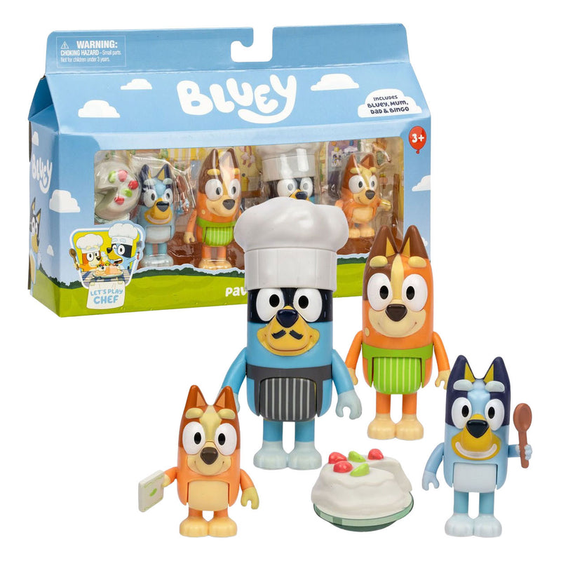 Coffret Spectron Bluey Dessert - 4 figurines
