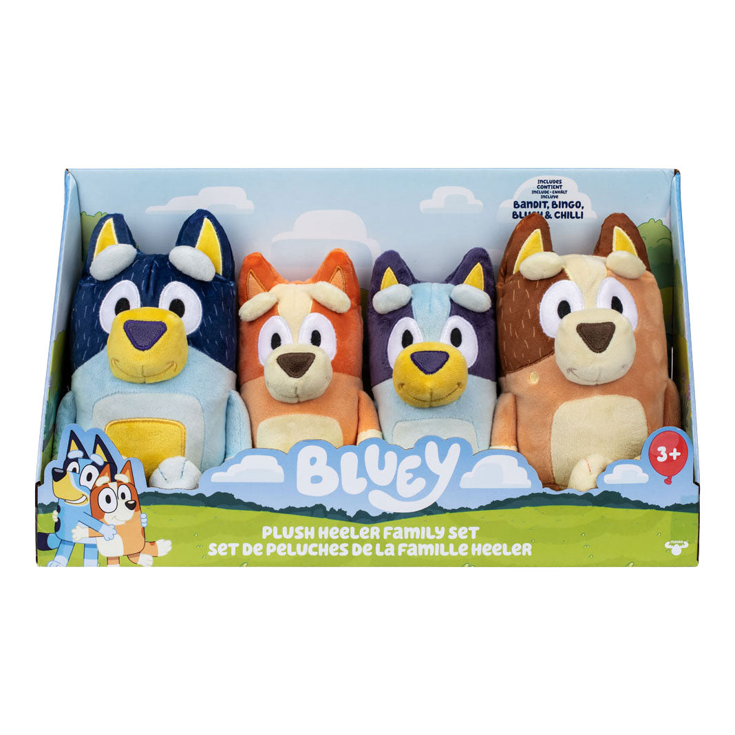 Ensemble de peluches Spectron bluey - 4 pcs.