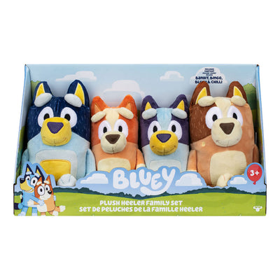 Ensemble de peluches Spectron bluey - 4 pcs.