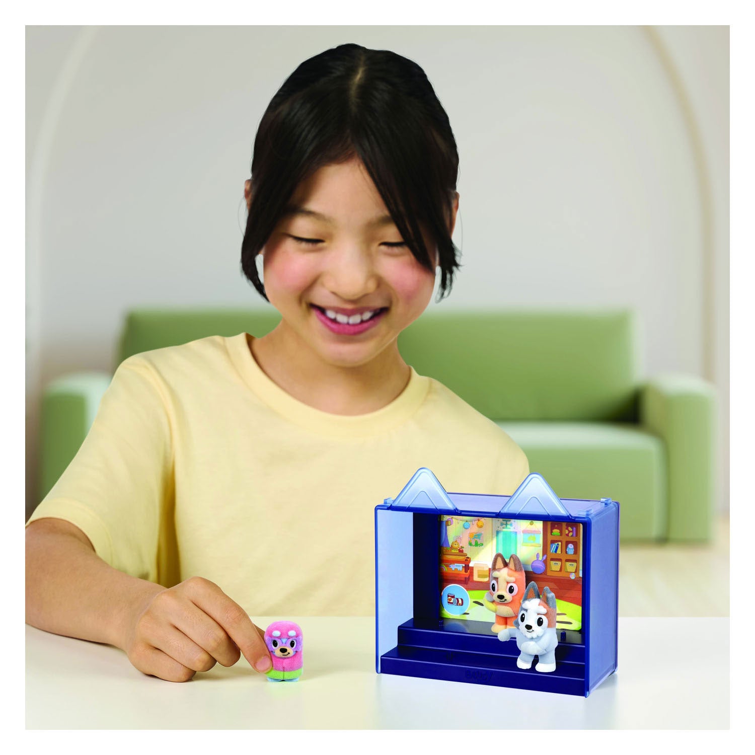 Ensemble surprise de figurines à collectionner Spectron Bluey Fuzzies