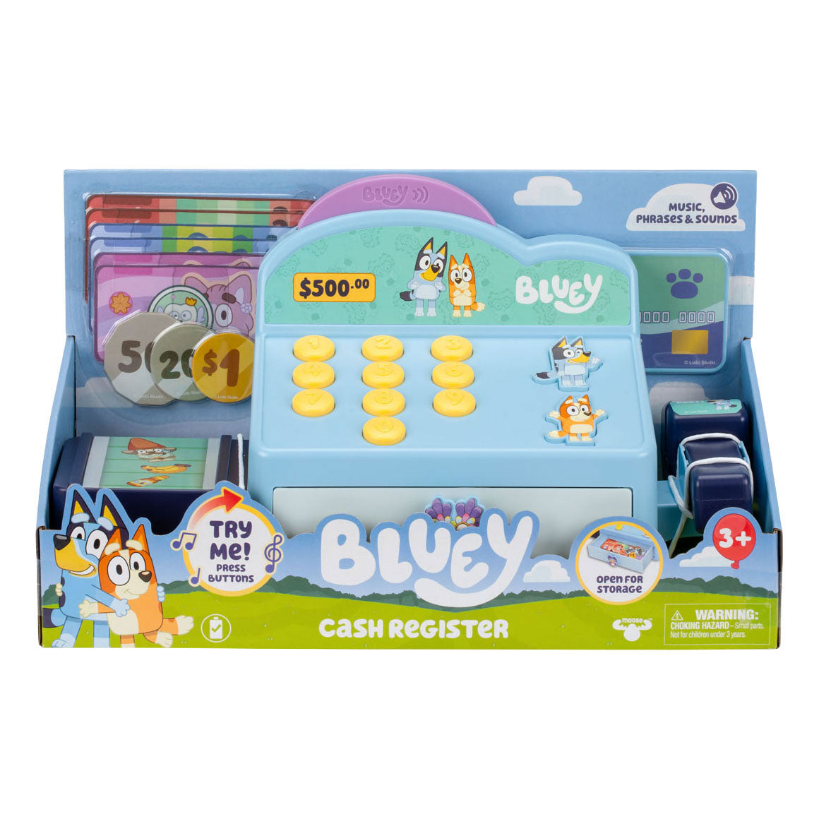 Moose Toys - Caisse enregistreuse Bluey