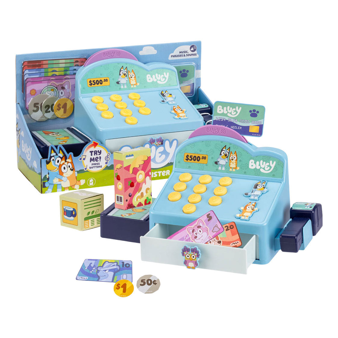 Moose Toys - Caisse enregistreuse Bluey