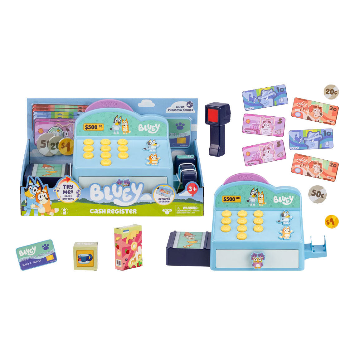 Moose Toys - Caisse enregistreuse Bluey