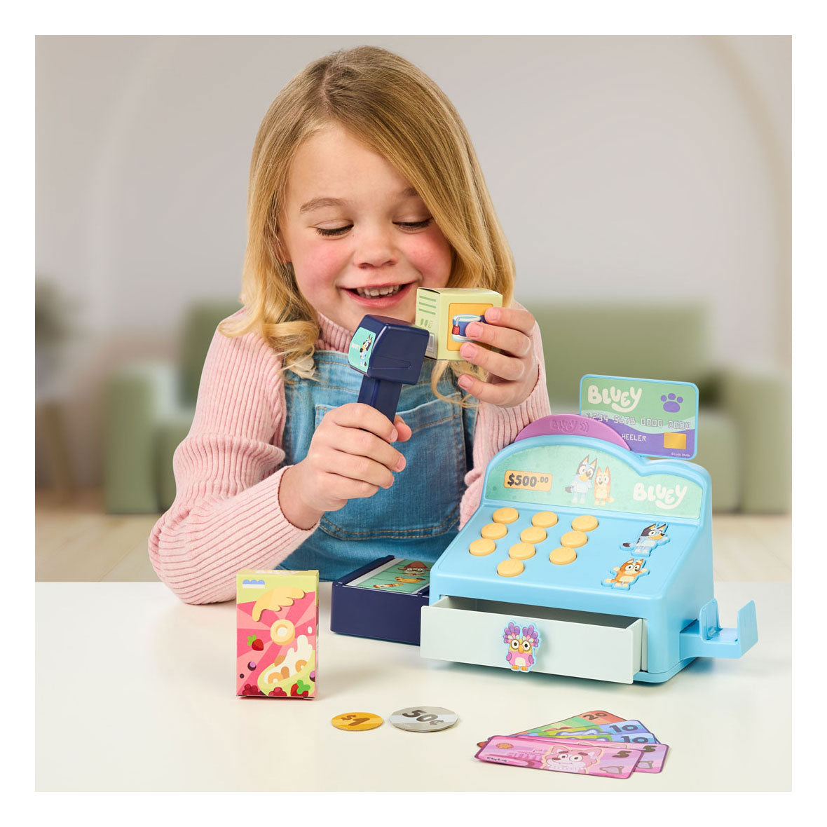 Moose Toys - Caisse enregistreuse Bluey