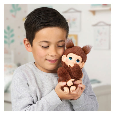Petits animaux vivants mon bébé mini singe brun cherri | 3 pièces