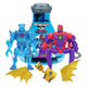 Spectron mrbeast lab figurines hybrides araignée vs panthère énergétique
