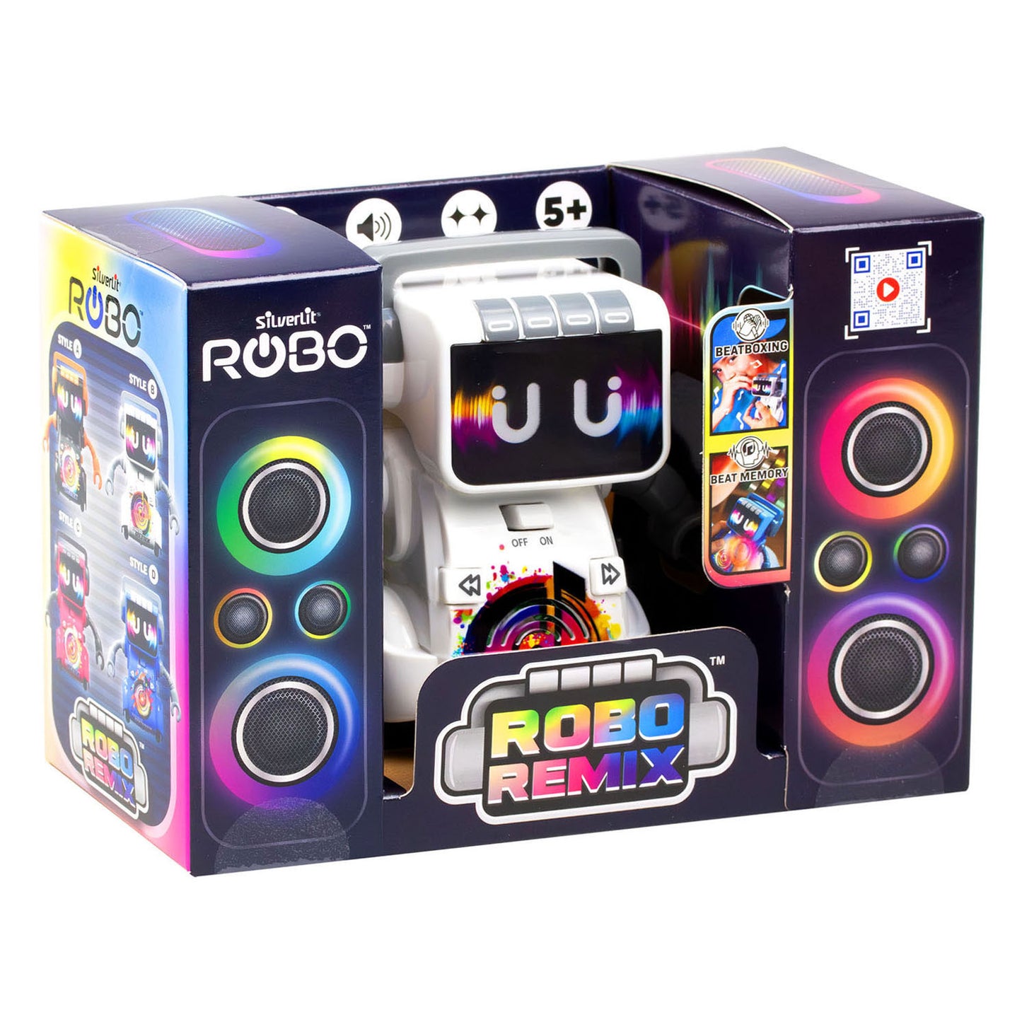 Robot de danse blanc Silverlit robo remix - incl. Éclairage LED