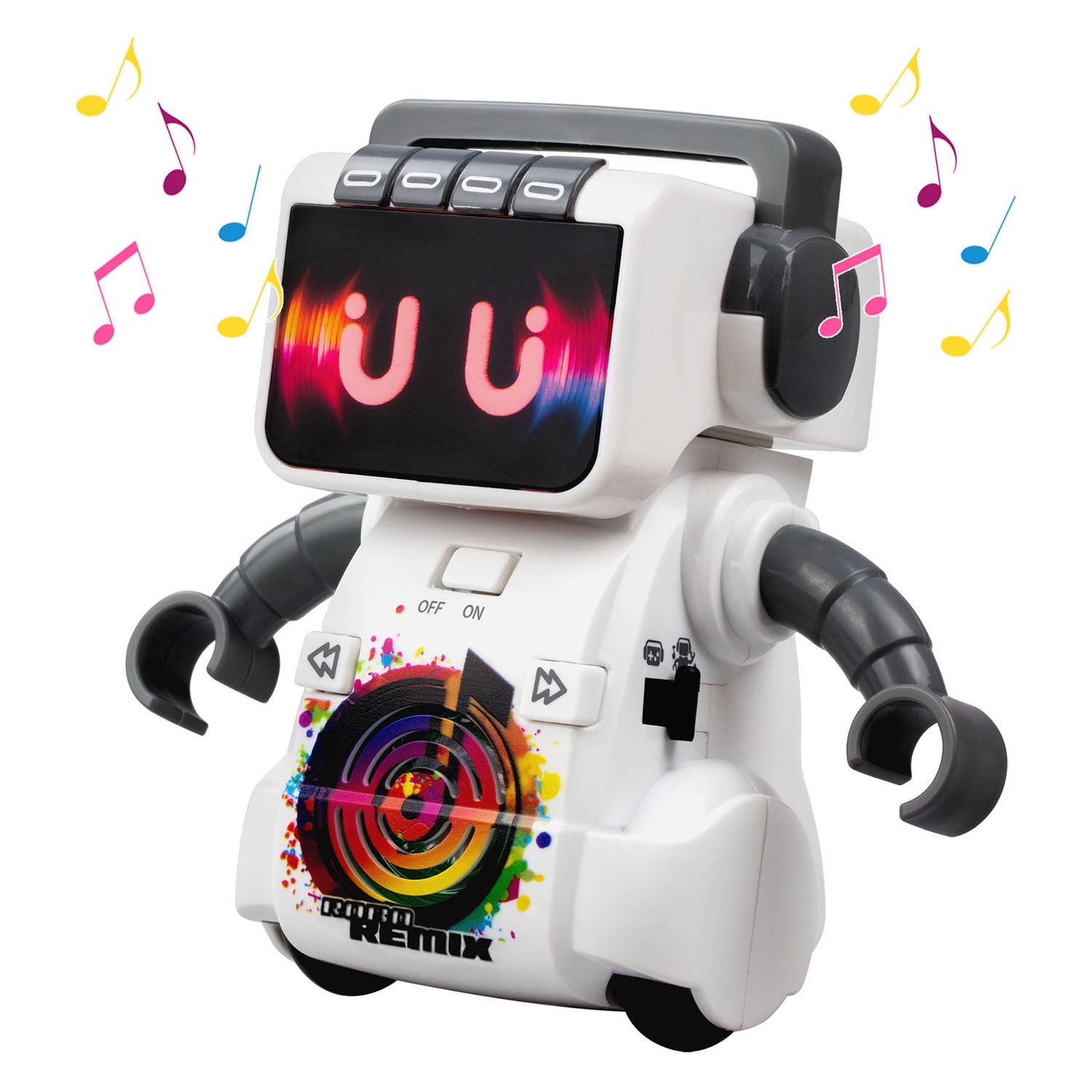 Robot de danse blanc Silverlit robo remix - incl. Éclairage LED