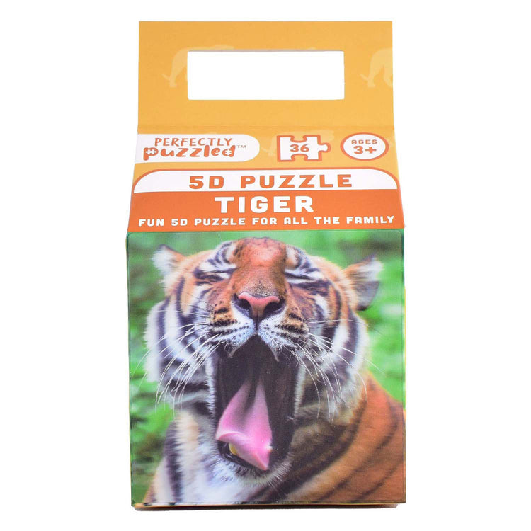 Puzzle animal 5d tigre, 36 pcs.