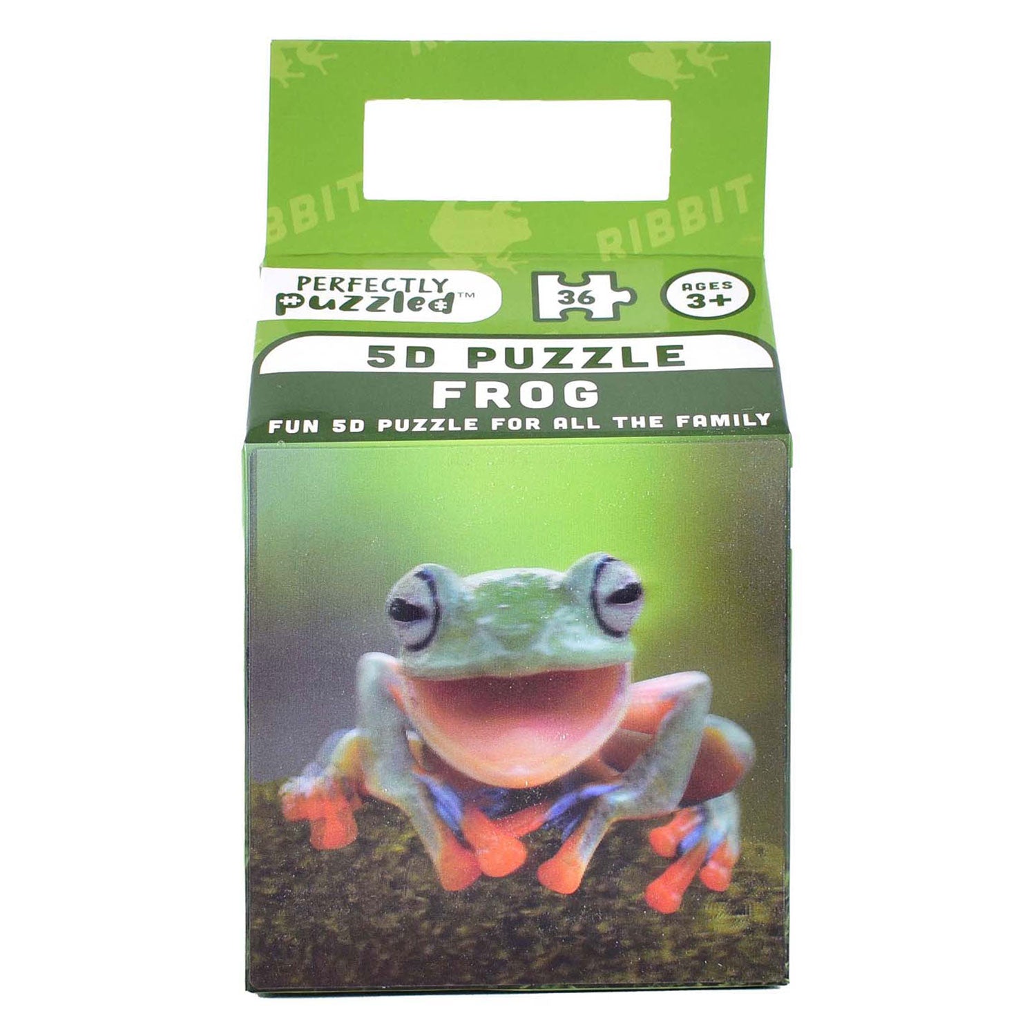 Puzzle animal 5D grenouille, 36 pcs.