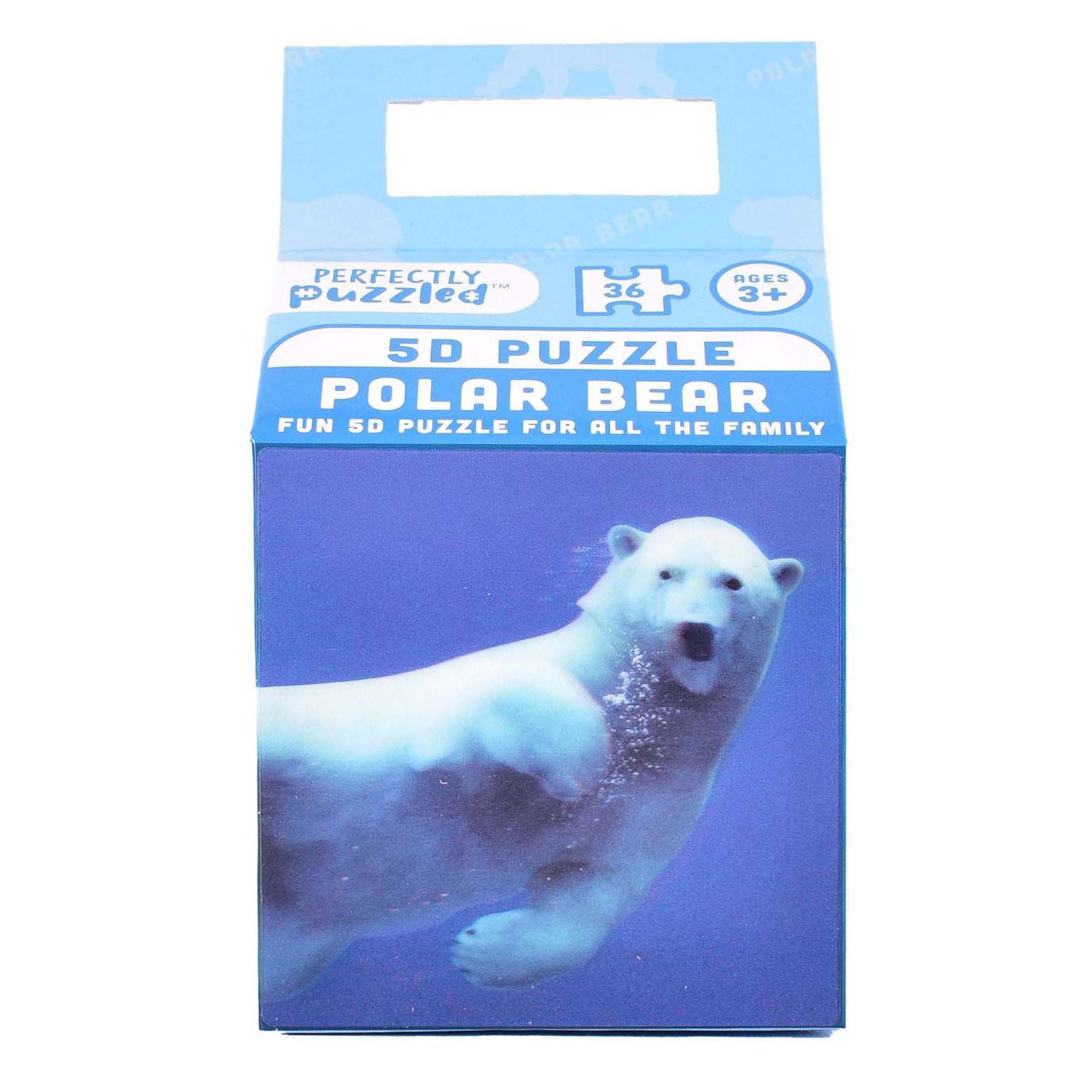 Puzzle animal 5D ours, 36 pcs.