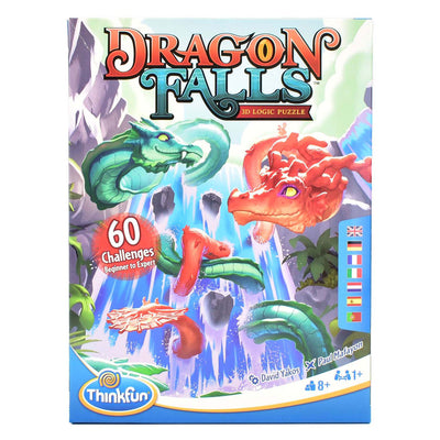 Thinkfun Dragon Falls Puzzle de réflexion 3D, 60 défis