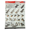 Jeu de construction en blocs nano rottweiler - 140 pcs.