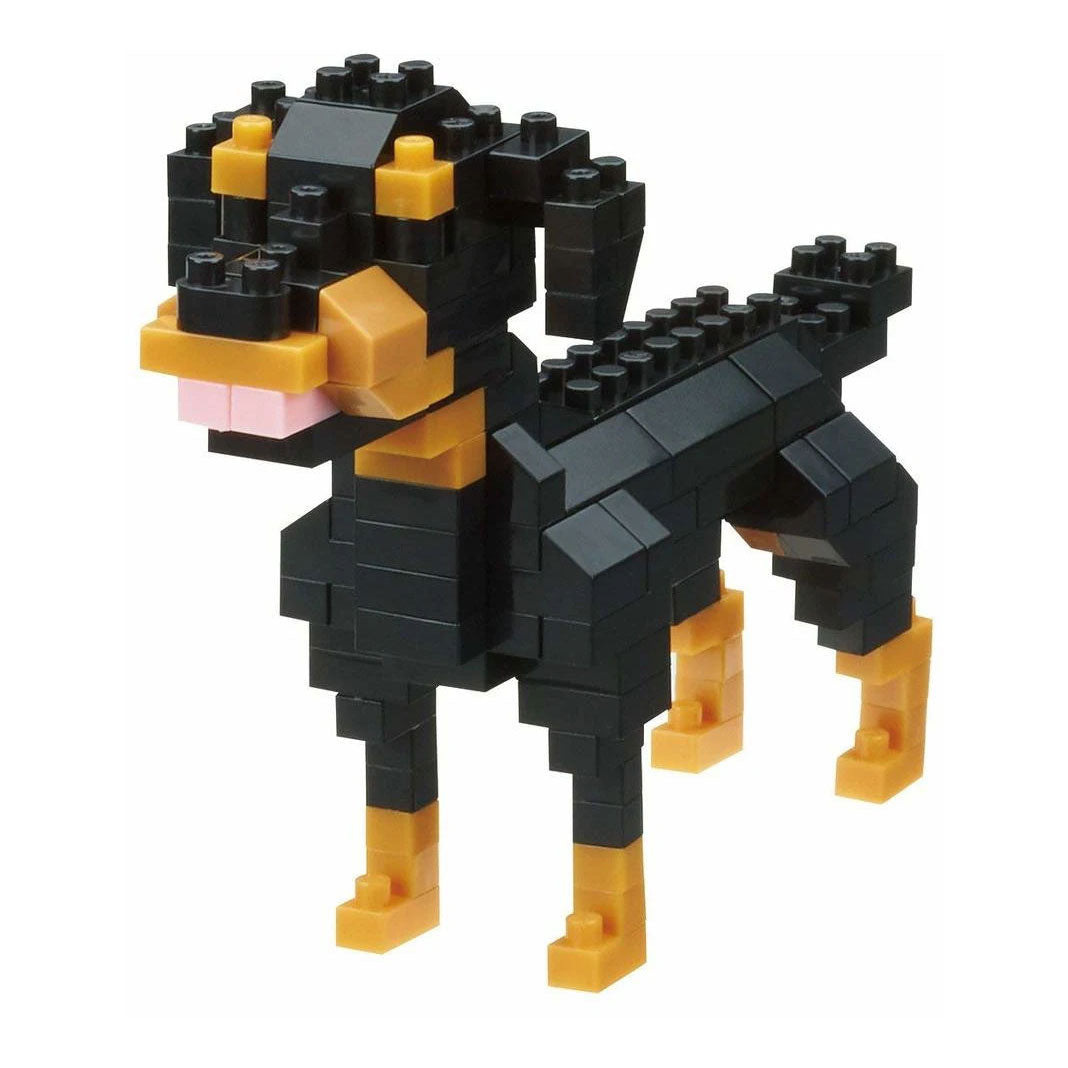 Jeu de construction en blocs nano rottweiler - 140 pcs.