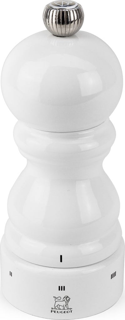 Moulin à sel Peugeot Paris 12 cm - blanc - u'select - broyeur zirlion