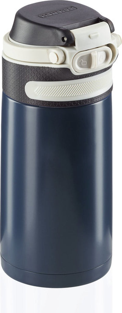 Leifheit Leifheit 3247 Flip Isoleer Cup 350 ml de bleu foncé