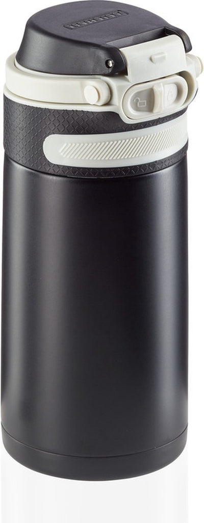 Leifheit Leifheit 3243 flip isoleerbeker 350 ml noir