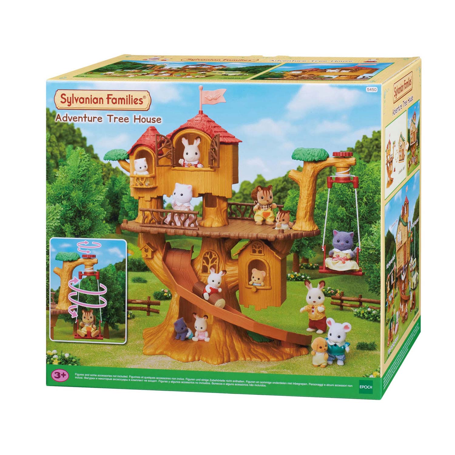 Familles sylvaniennes 5450 Hut d'arbre d'aventure