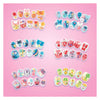 Ensemble d'ongles multicolores Aquabeads