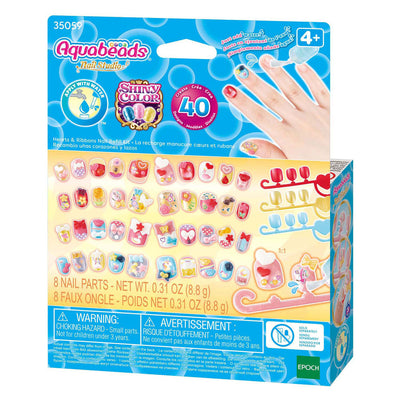 Ensemble de ongles étincelants Aquabeads