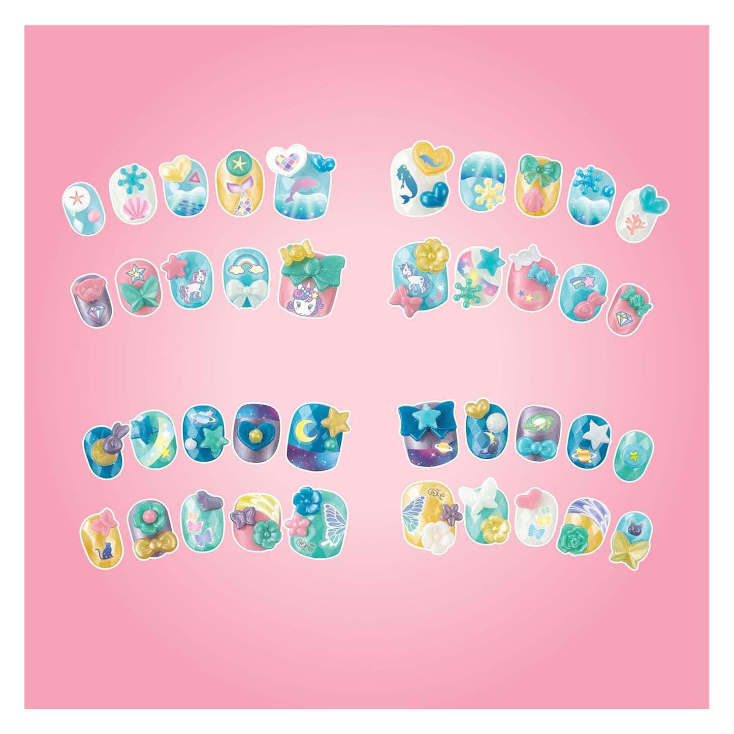 Ensemble d'ongles magique Aquabeads