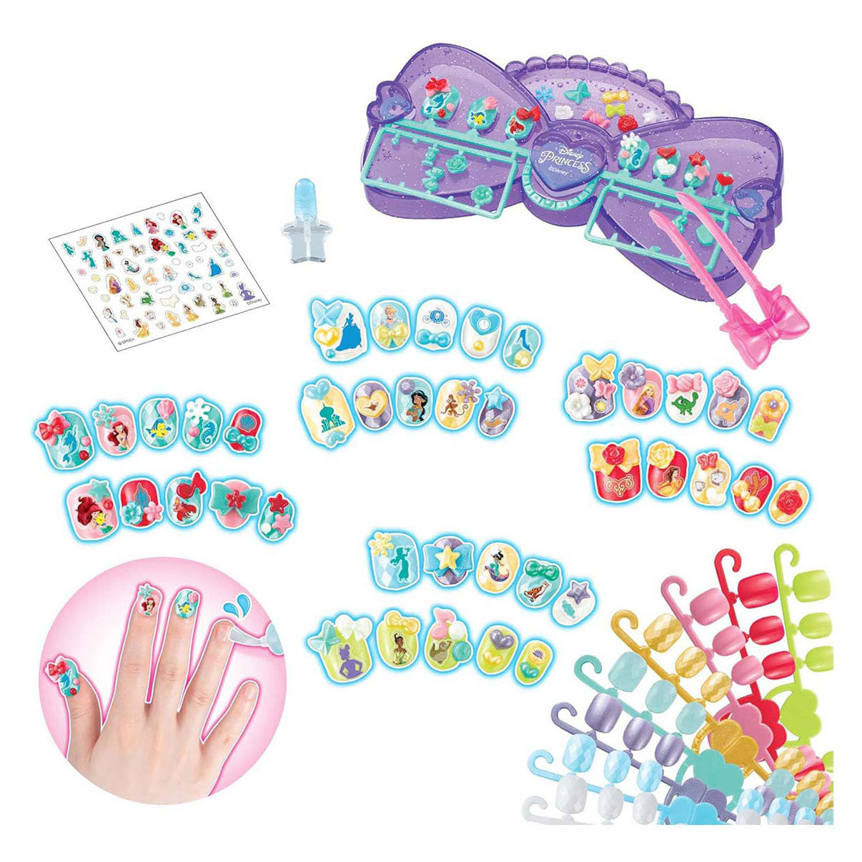 Epoch Aquabeads Nail Studio Disney Princess