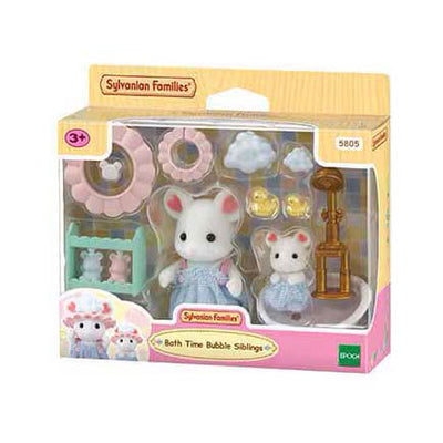 Familles sylvaniennes 5805 Bubbel Bad Time Frère Sœur