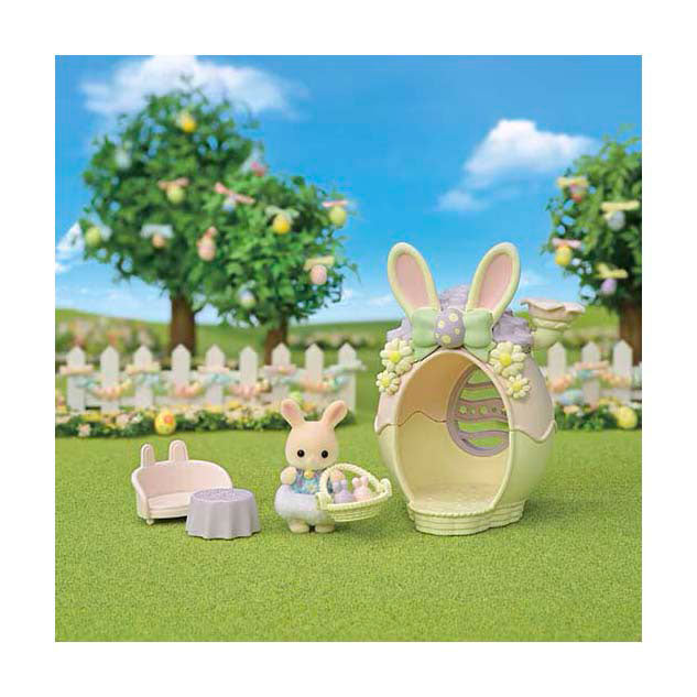 Familles Sylvanian 5802 cabane aux œufs de Pâques