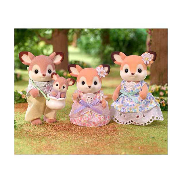 Familles Sylvanian 5799 famille de cerfs