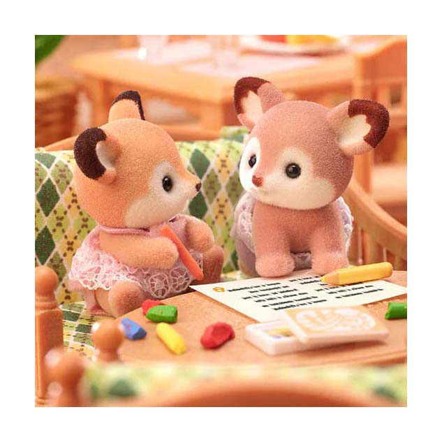 Epoch Sylvanian Families Tweeling Herten