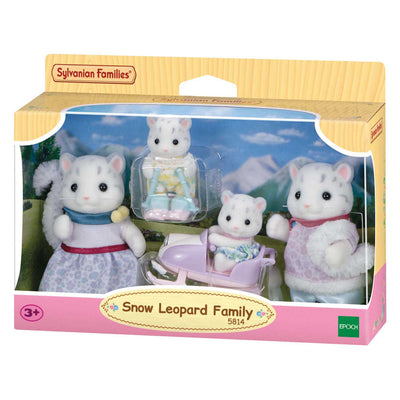 Époque familles sylvaniennes 5814 - famille léopard des neiges