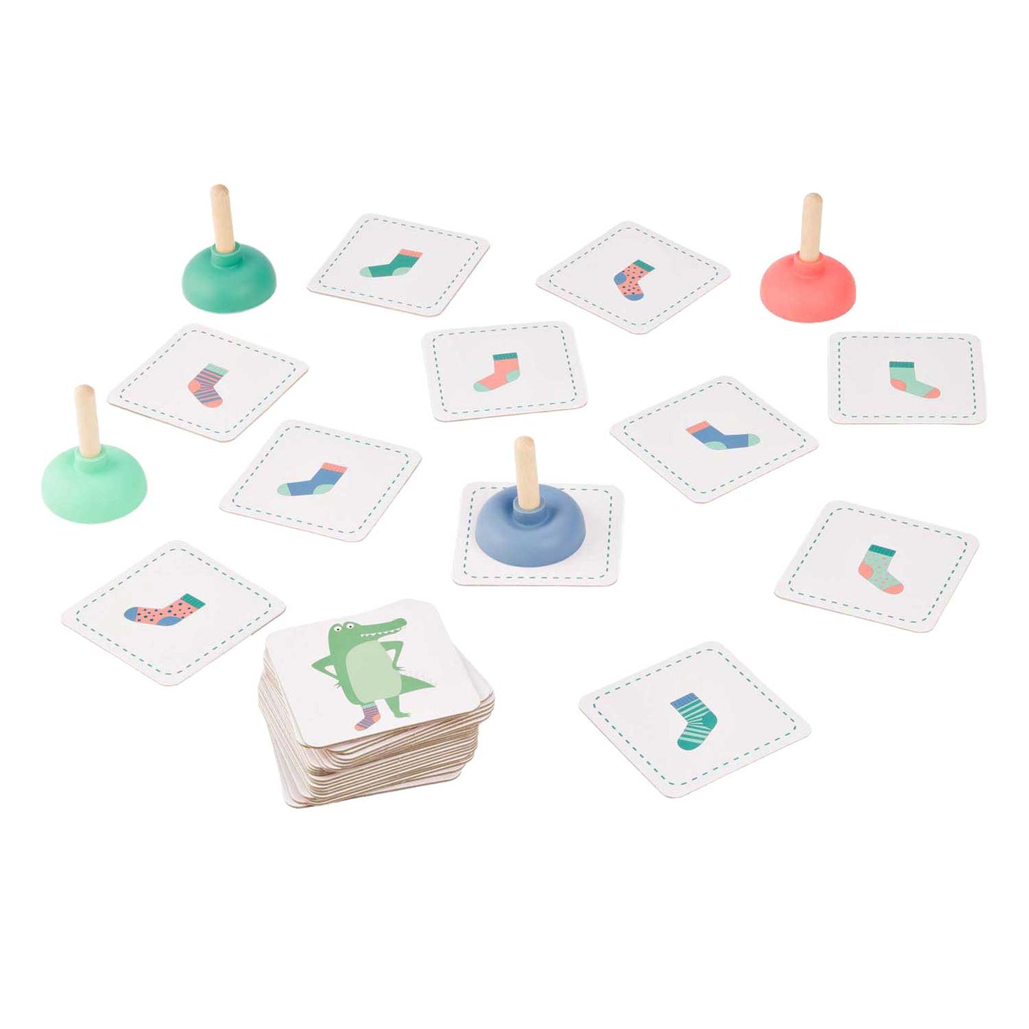 BS Toys Kroko's Sok Memo Child's Game