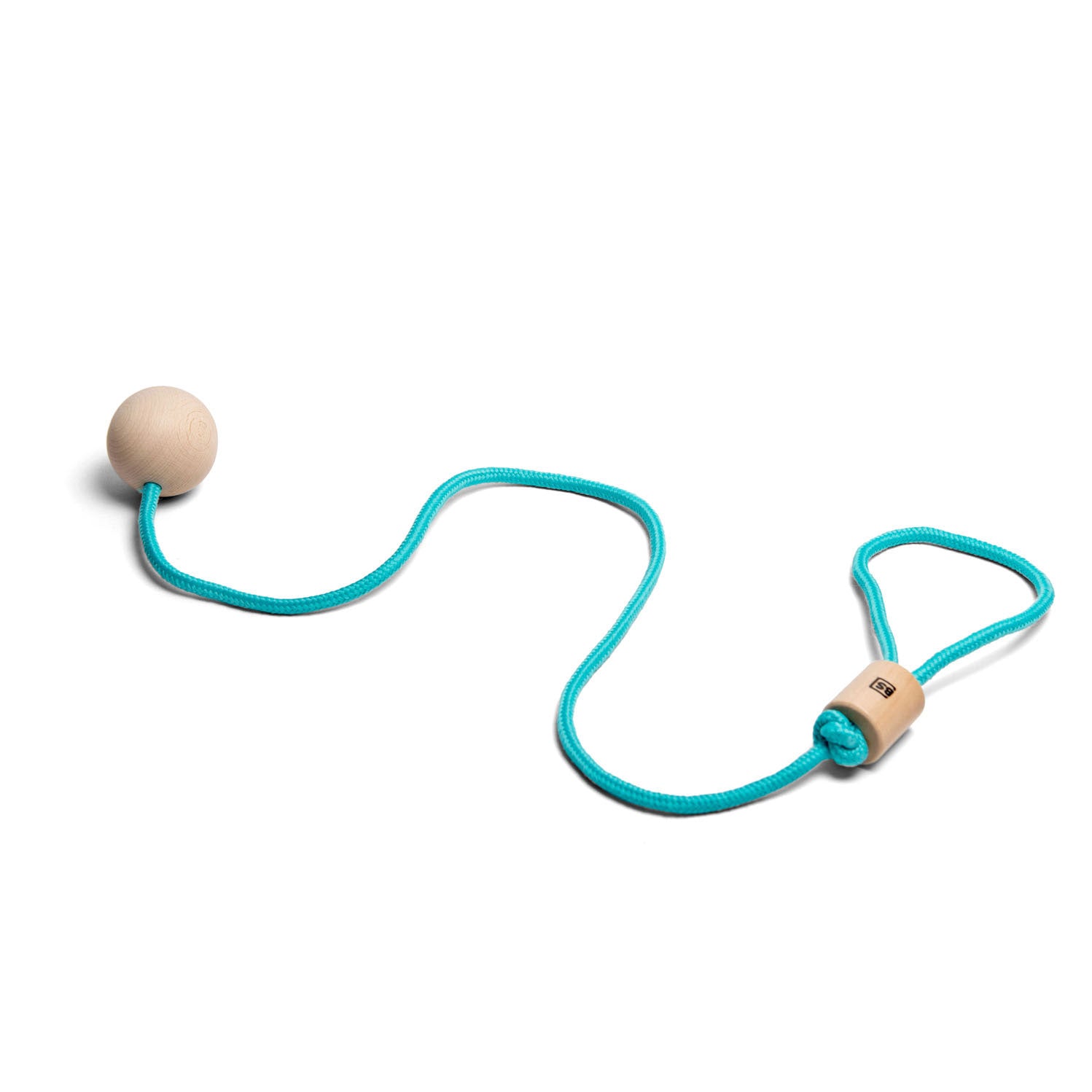 Bs toys single-spring ball bleu