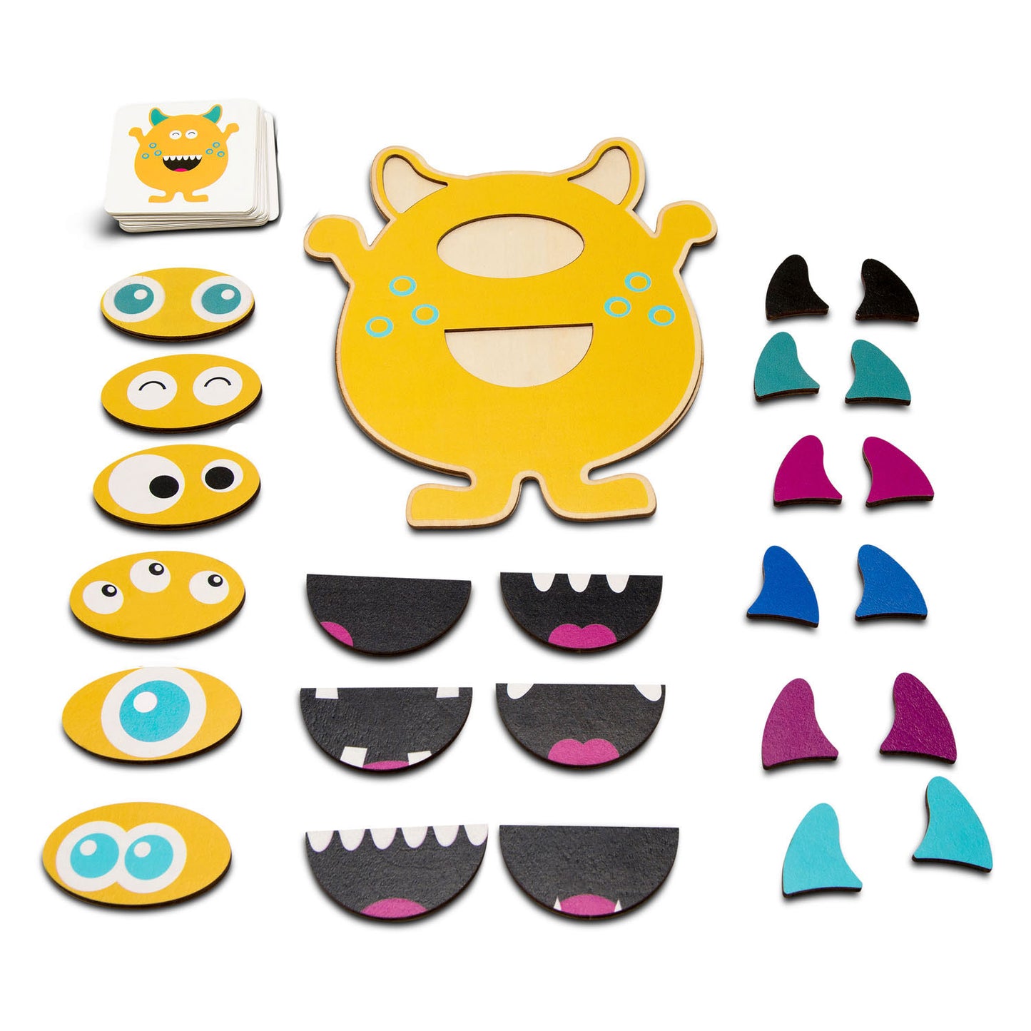 BS Toys Monster Tweelingen Hout Child's Play