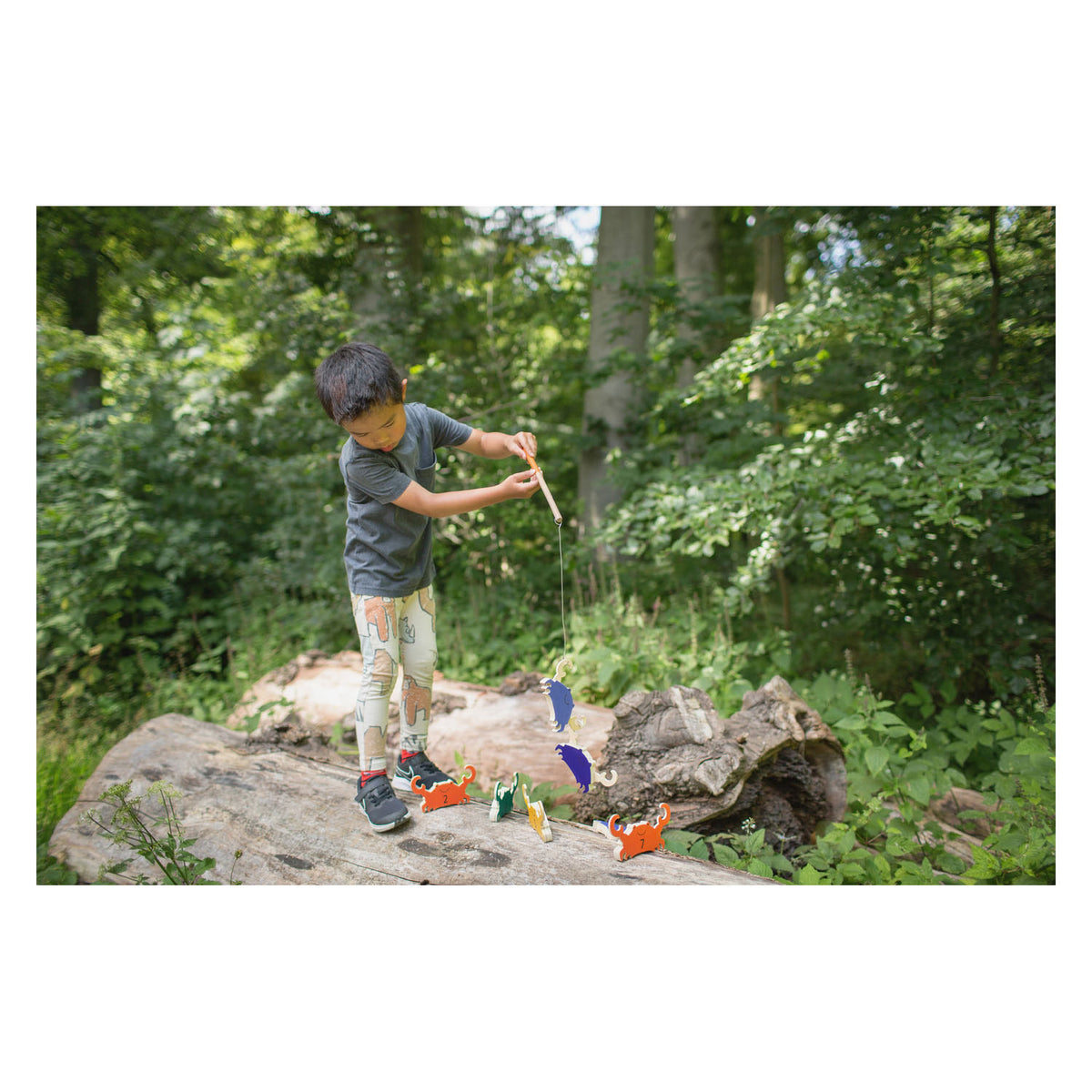 BS Toys grattant le jeu de l'enfant de pêche