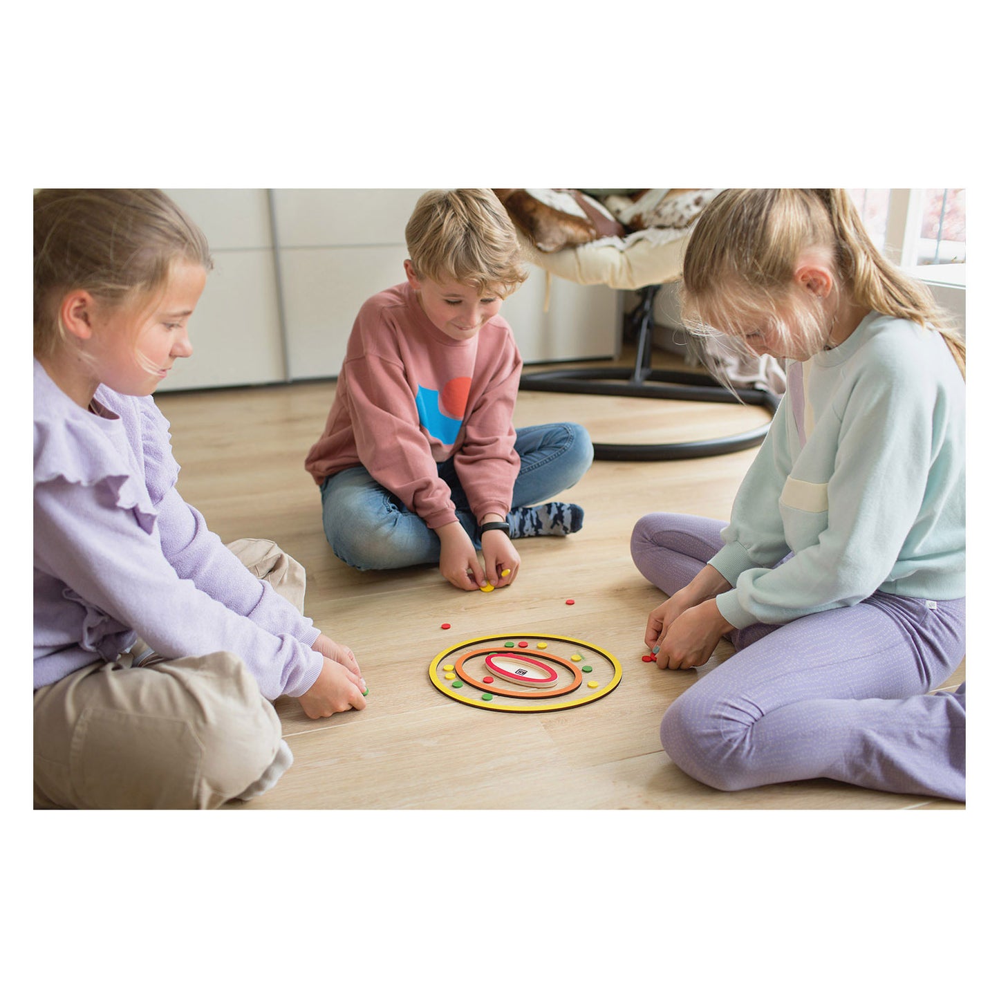 Jeu de puces en bois des jouets BS