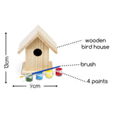 Les jouets BS font votre propre ensemble de bâtiments en bois en bois - afbeelding 3