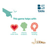 Toys bs en bois de taille officielle