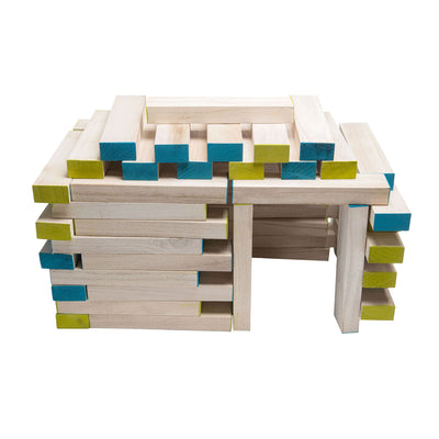 BS Toys Mega Houten Wiebelt Tower Game, 61dlg.