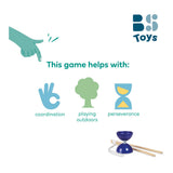 Bs jouets diabolo avec des bâtons bleus - afbeelding 2