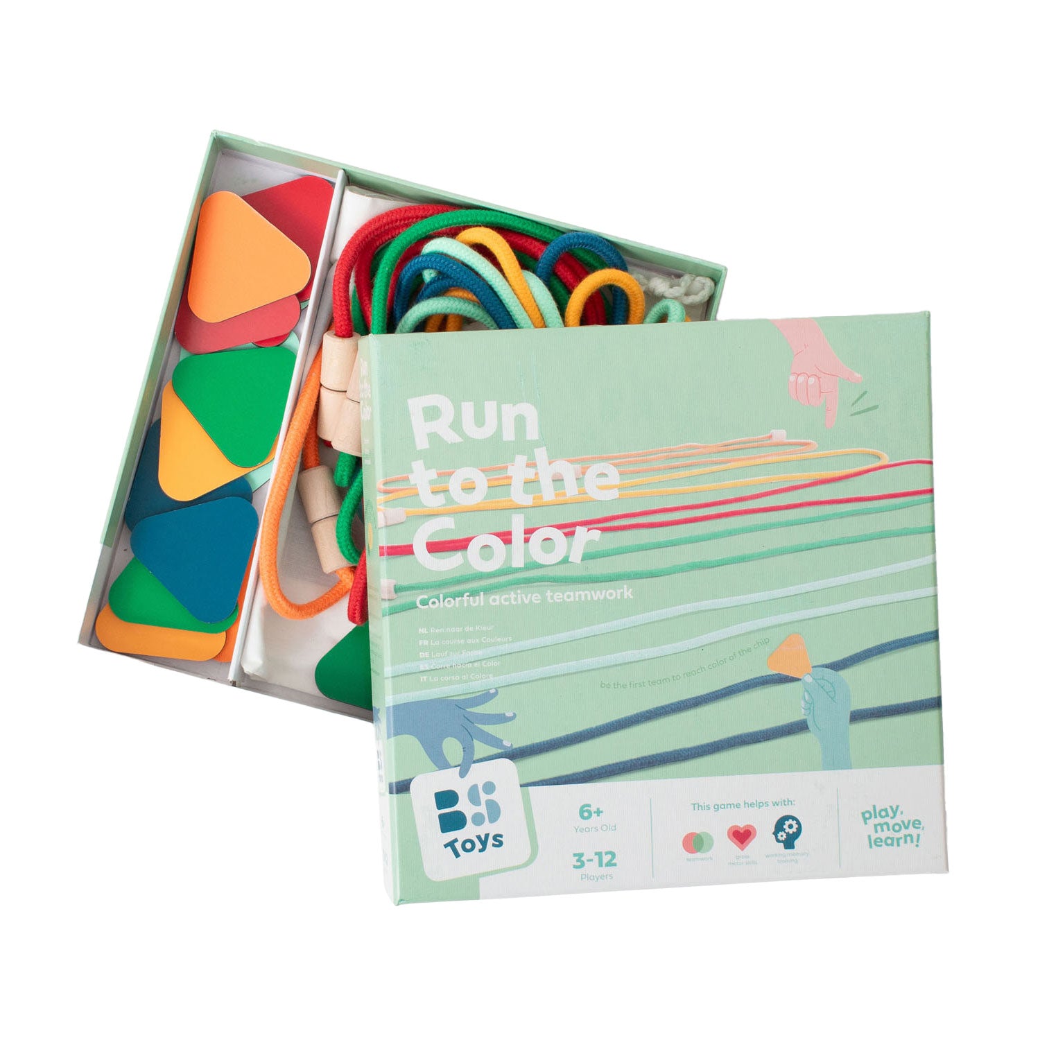 Les jouets BS courent vers la couleur hors-jeu