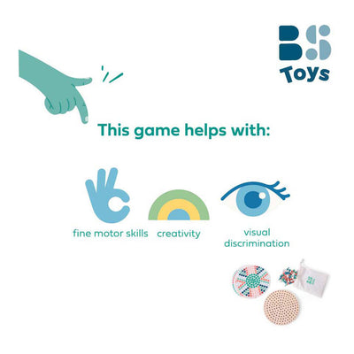 BS TOYS BOOD PIN BOARD PIN PIN