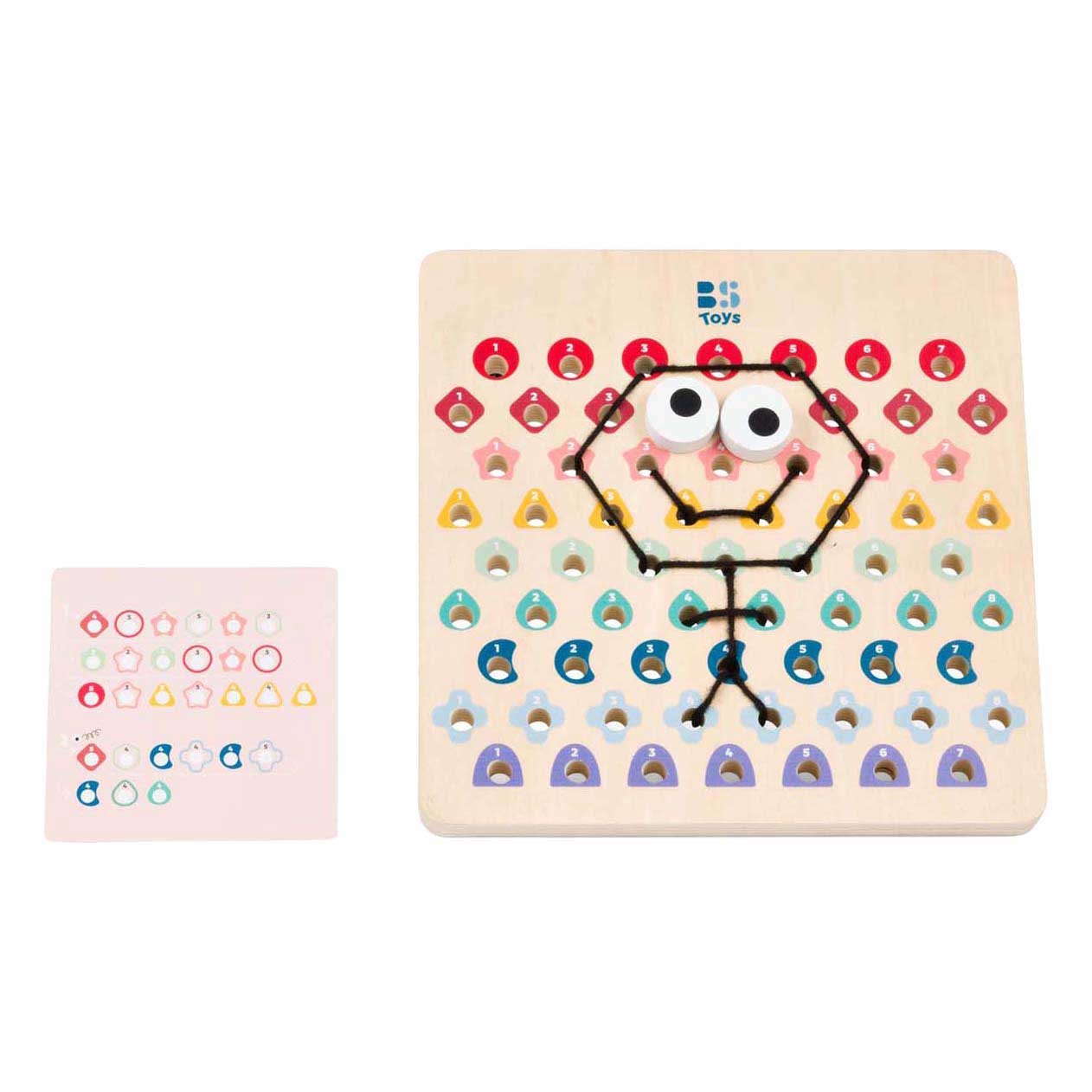 Fil et code en bois Bs Toys