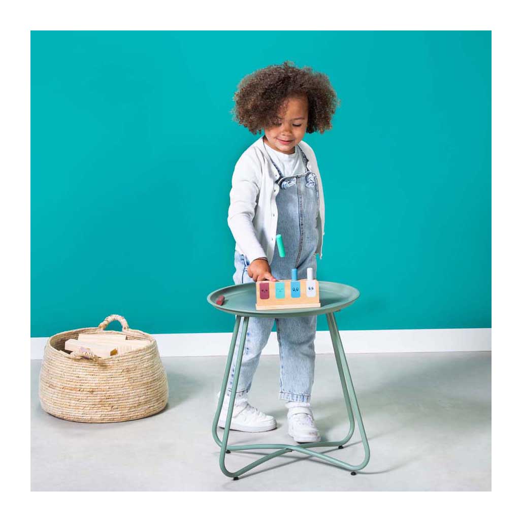 Jeu pop-up en bois Bs Toys - 5 pcs.