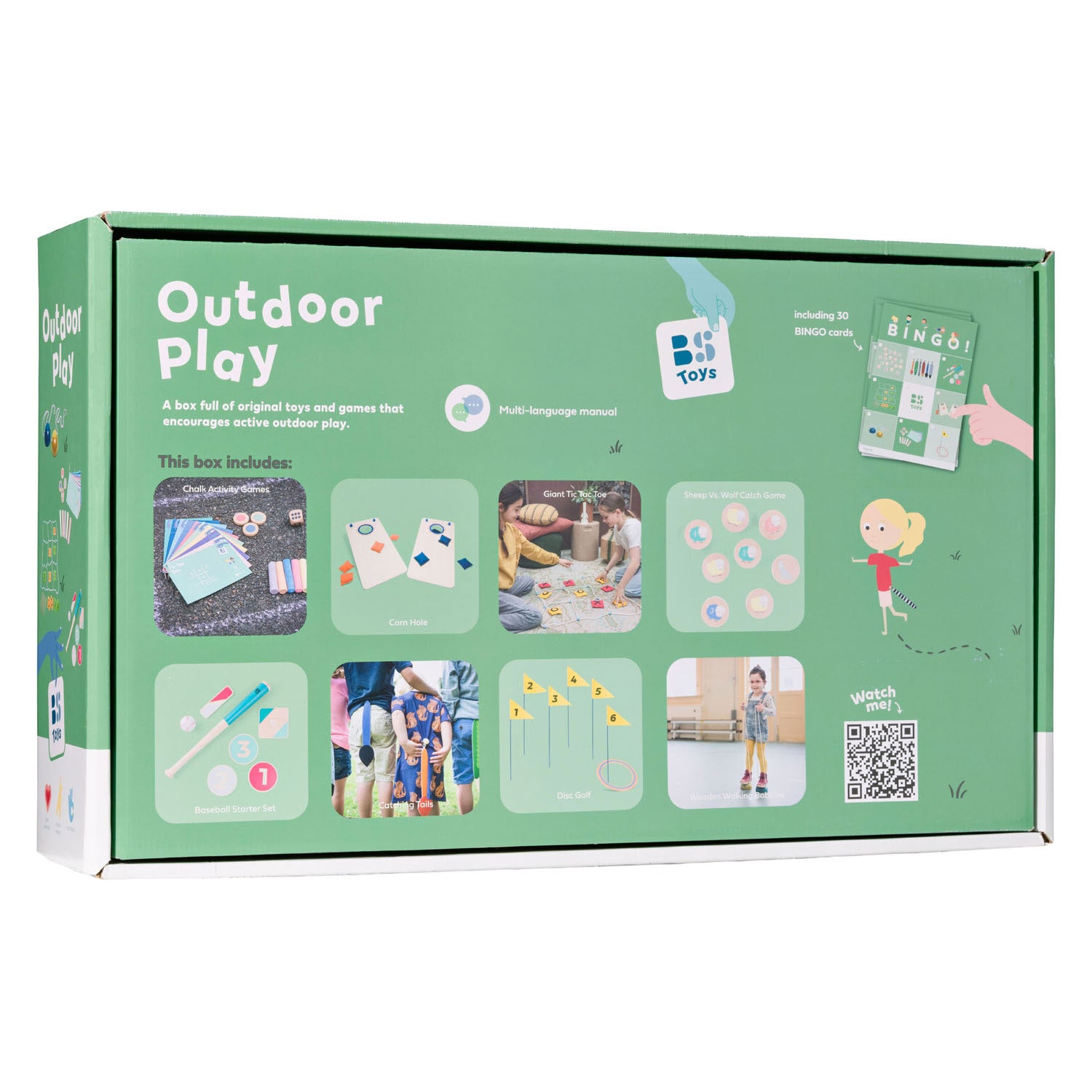 Ensemble de jeu d'extérieur Bs Toys - 8 pièces.